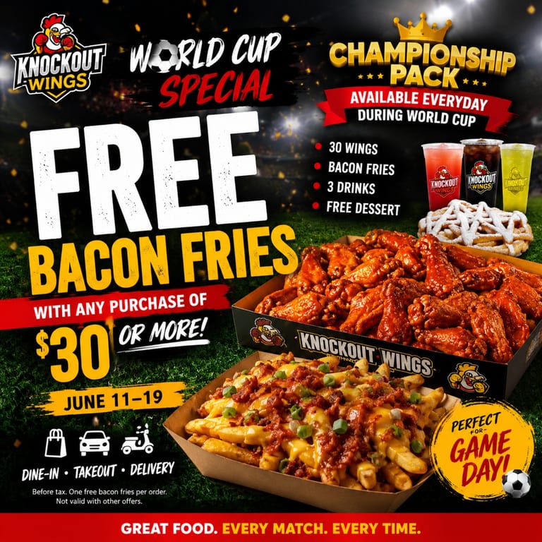 WORLD CUP SPECIAL PROMOTION⚽🏆